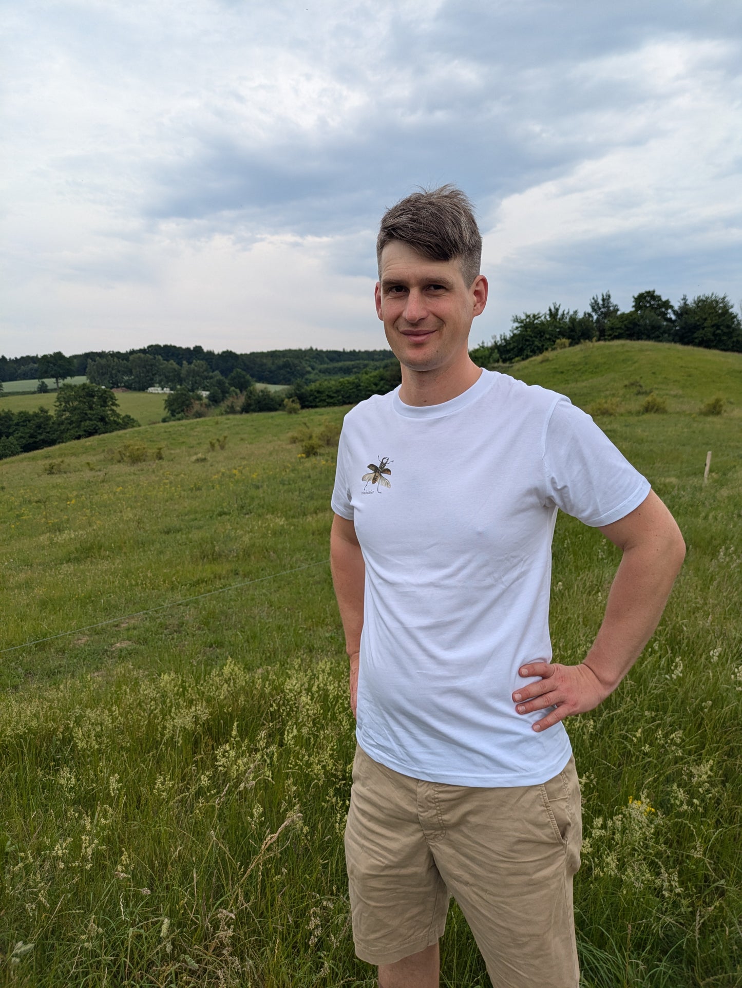T-Shirt Herren/ Hirschkäfer