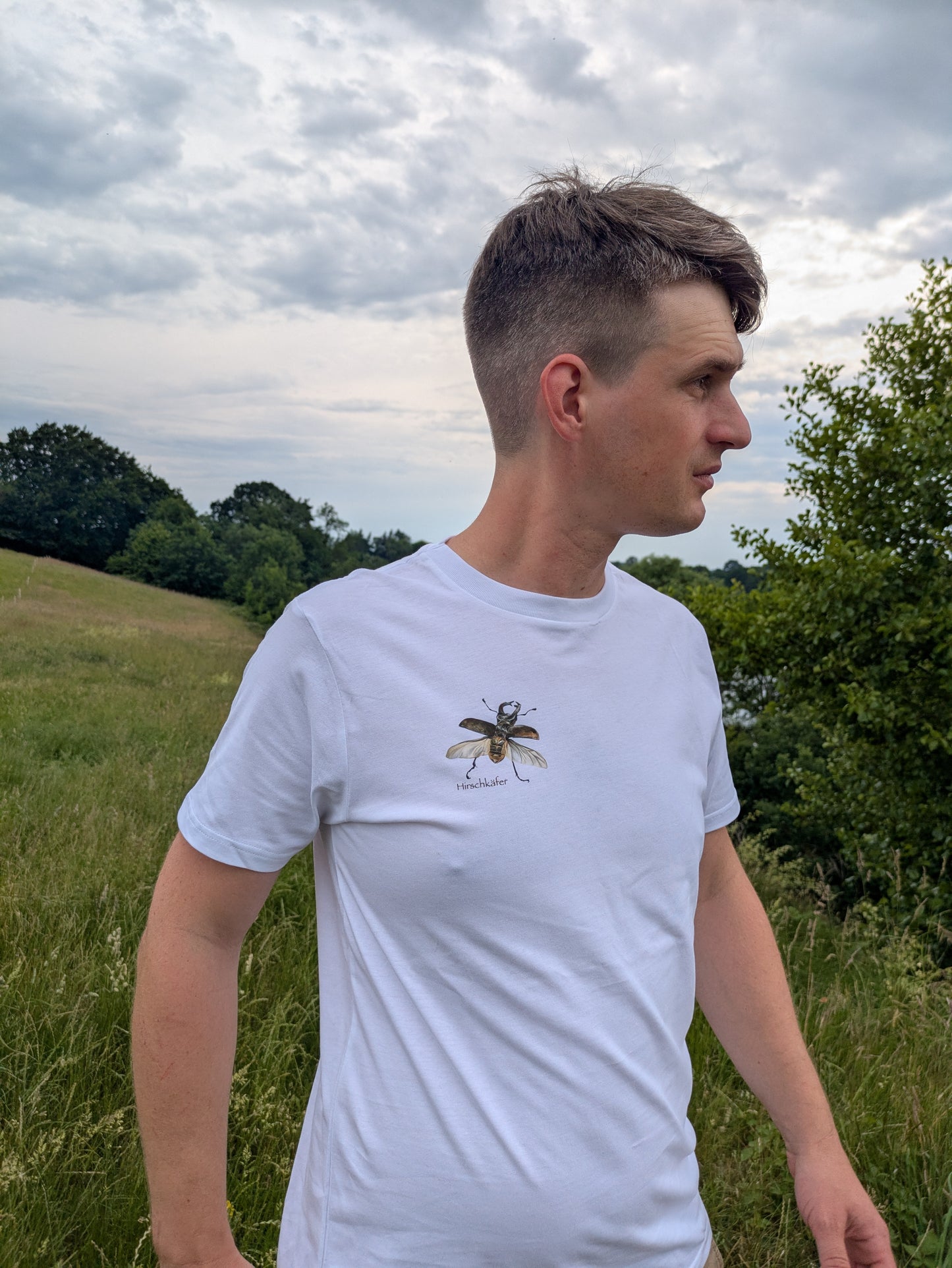 T-Shirt Herren/ Hirschkäfer