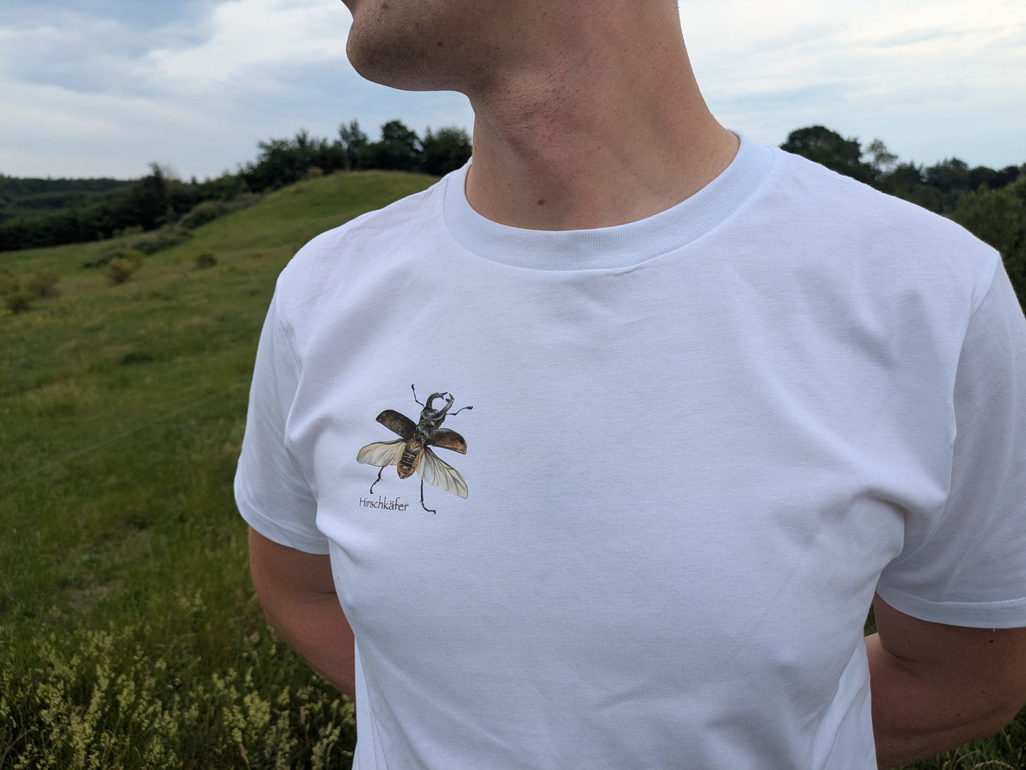 T-Shirt Herren/ Hirschkäfer