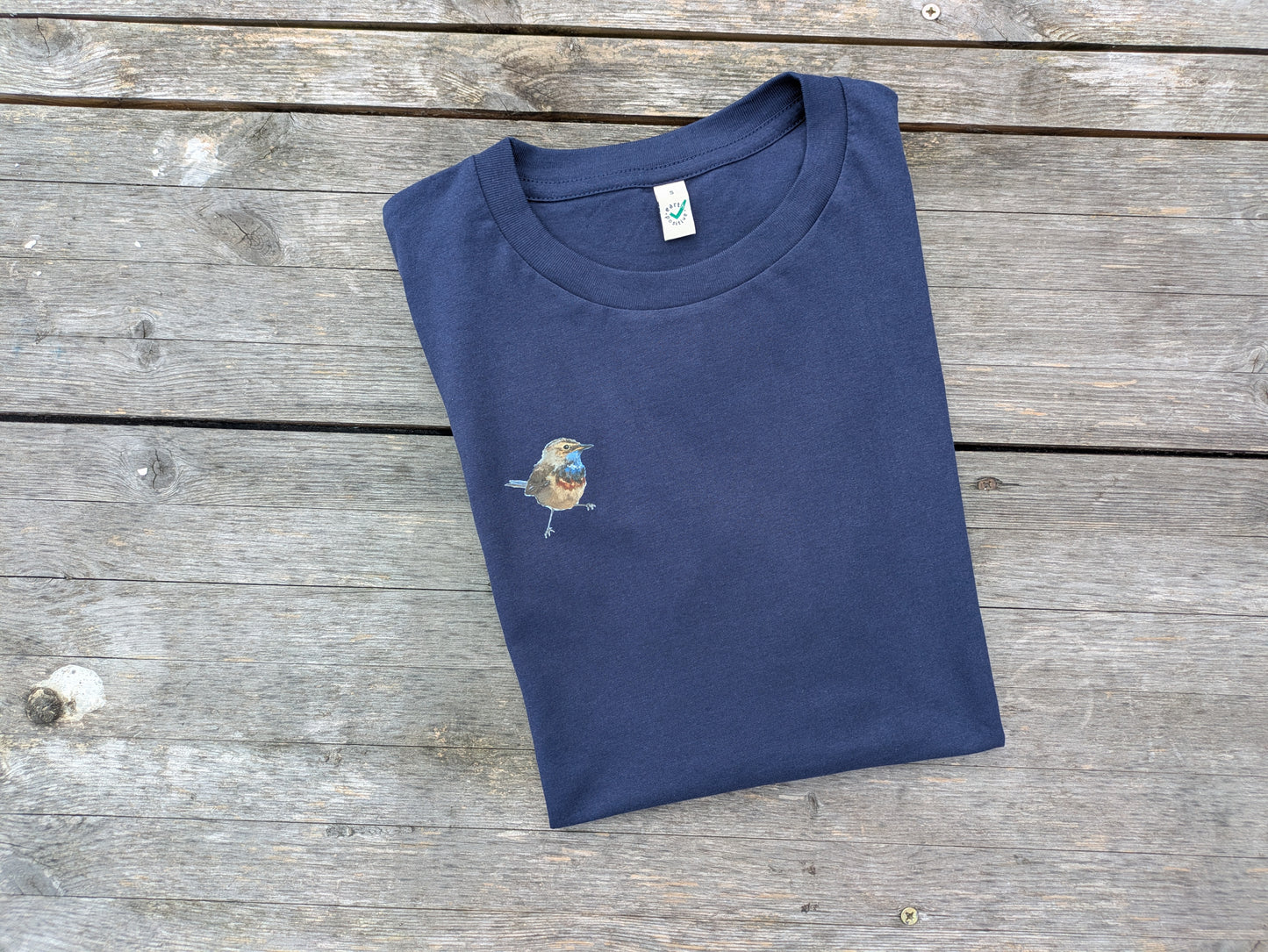 T-Shirt Herren/ Blaukehlchen