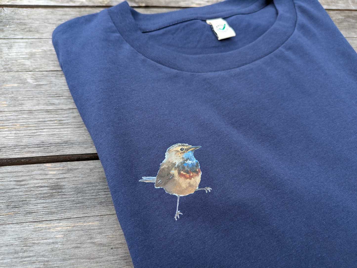T-Shirt Herren/ Blaukehlchen