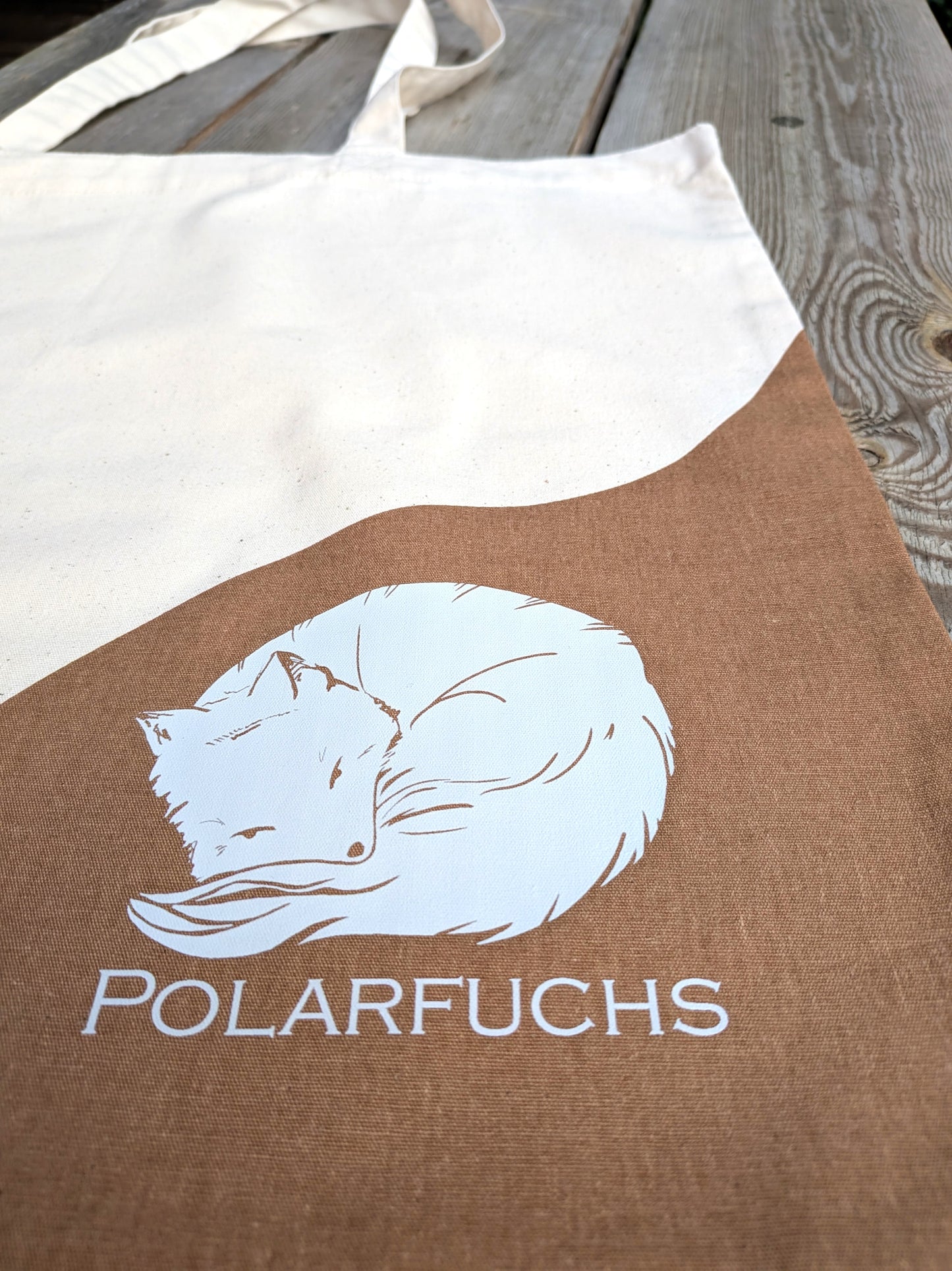 Tasche Shopper Polarfuchs braun
