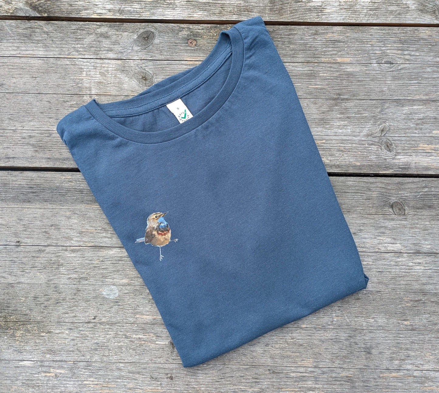 T-Shirt Damen / Blaukehlchen