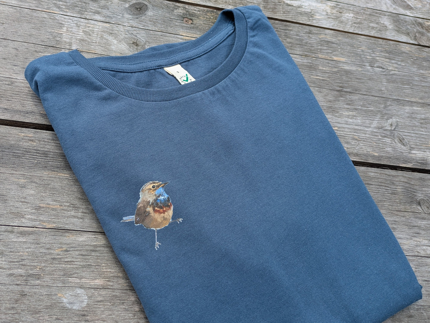 T-Shirt Damen / Blaukehlchen