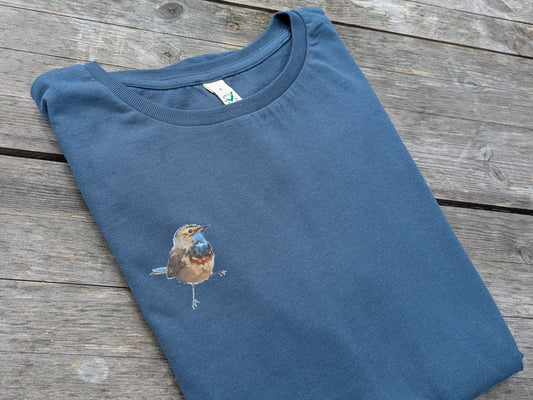 T-Shirt Damen / Blaukehlchen