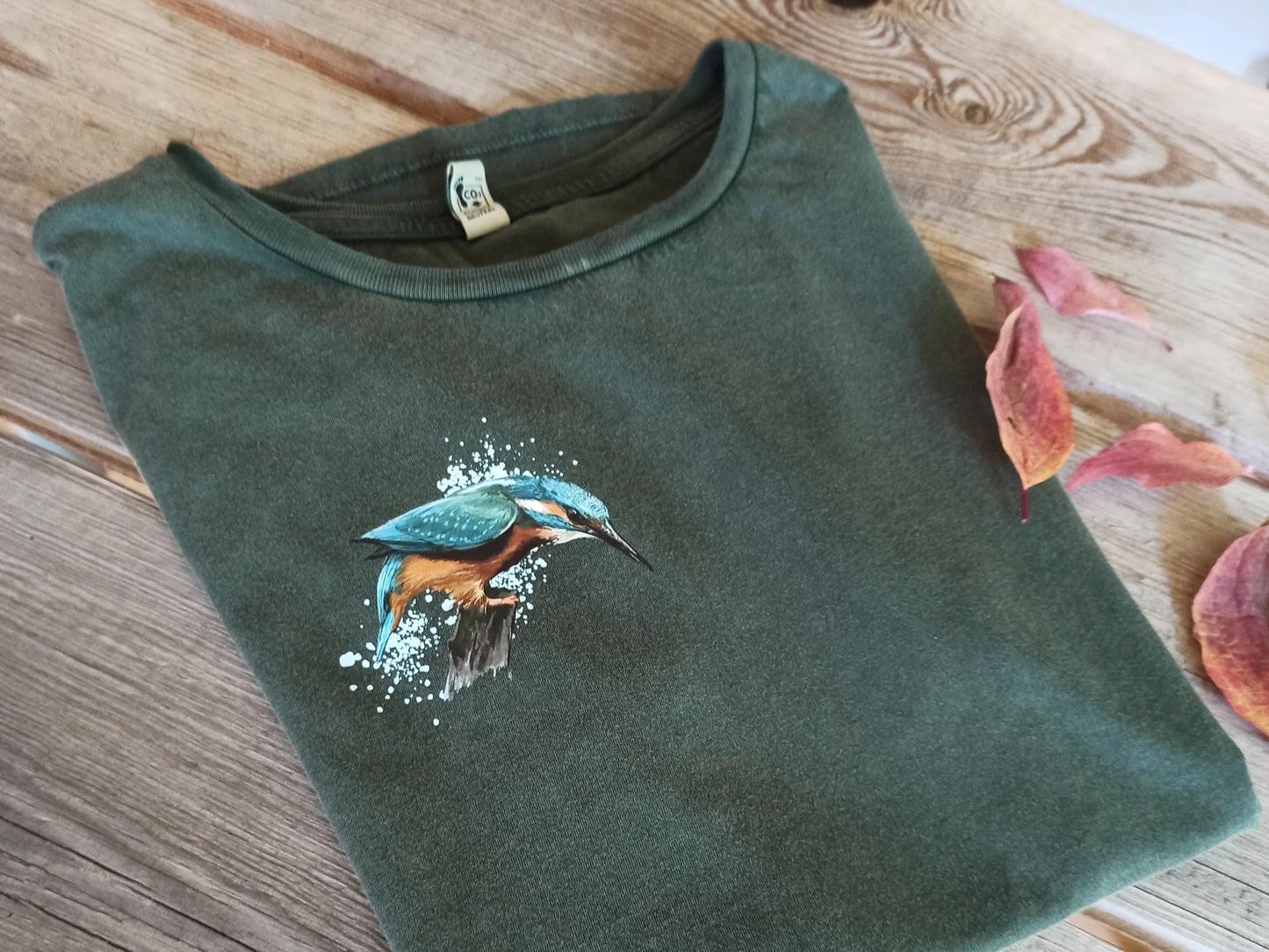 T-Shirt Damen / Eisvogel