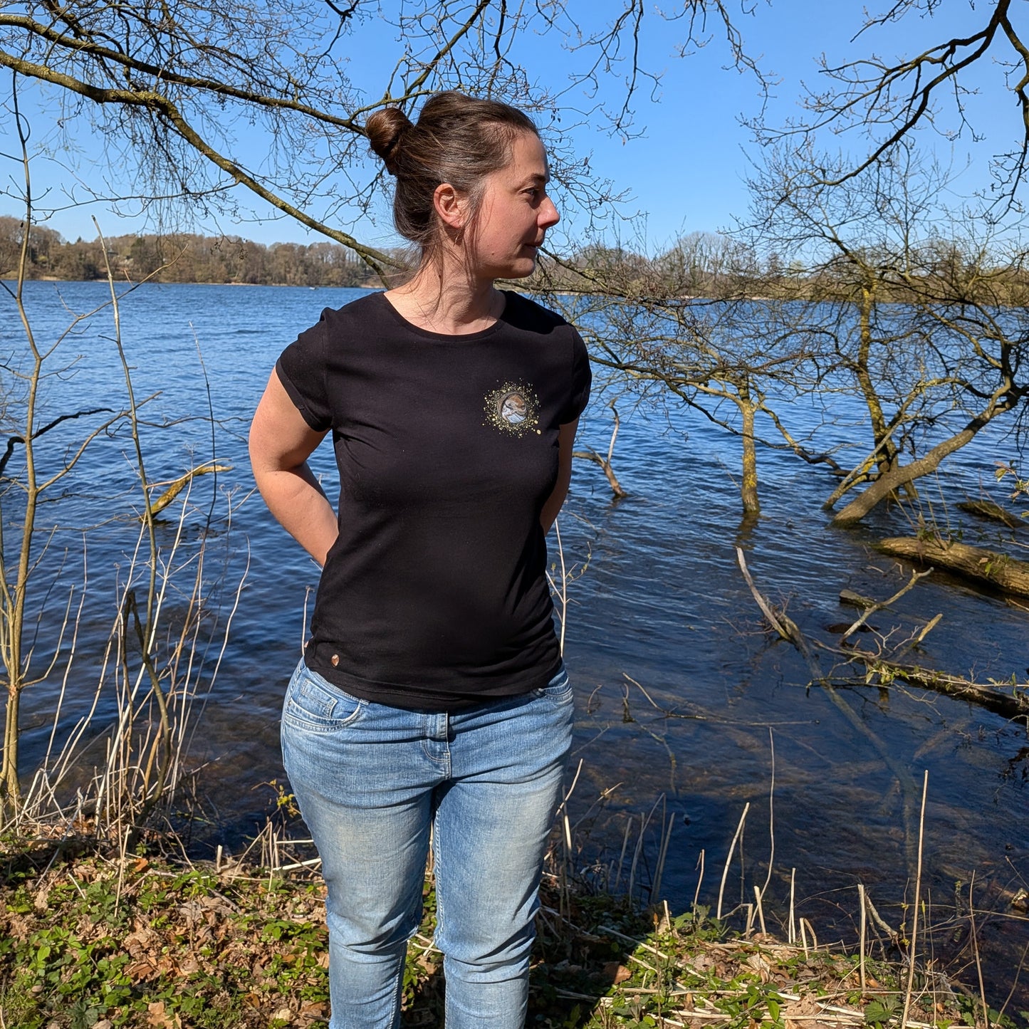 T-Shirt Damen / Haselmaus