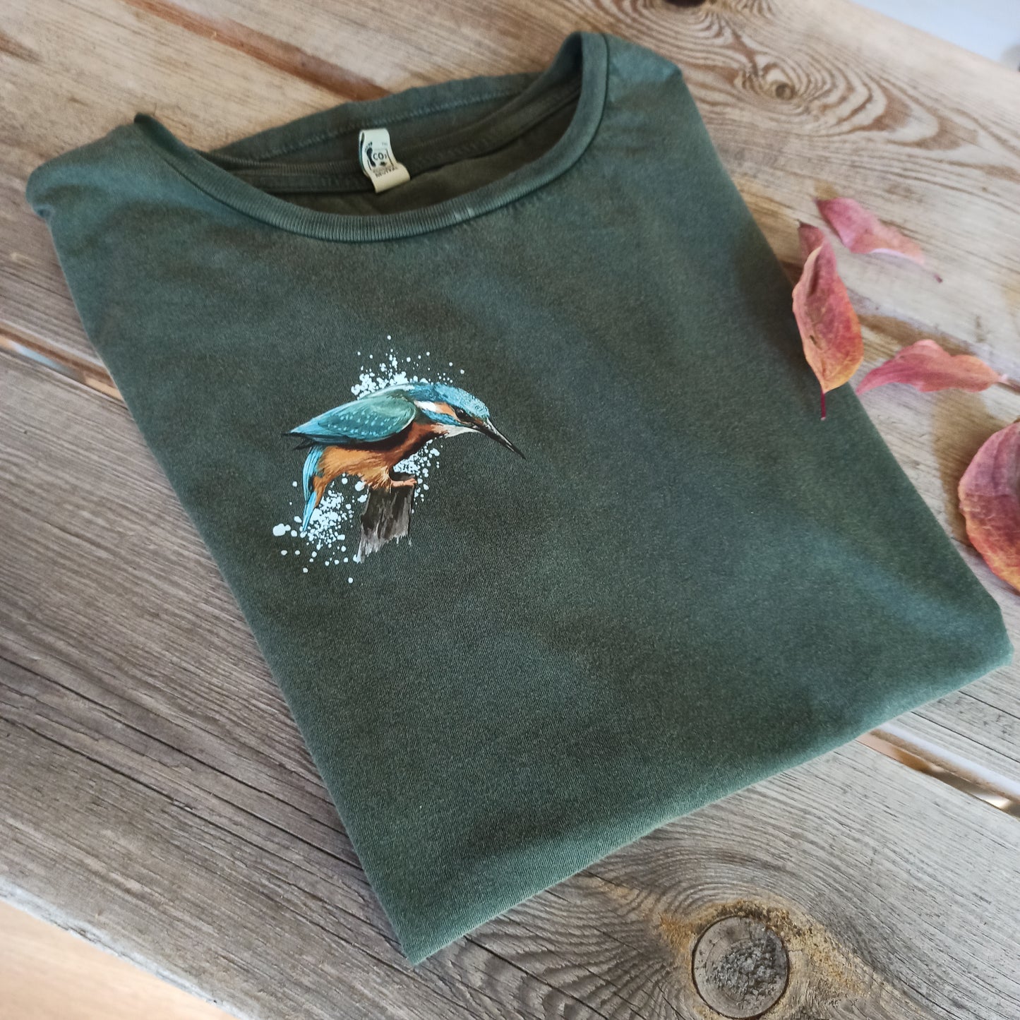 T-Shirt Damen / Eisvogel