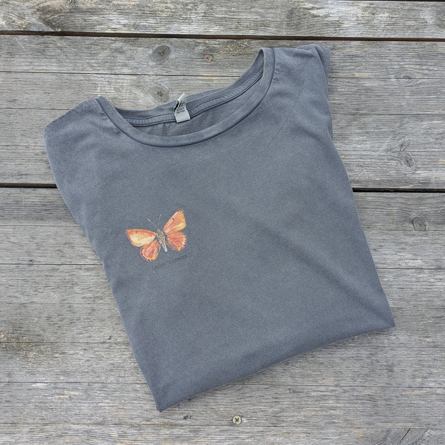 T-Shirt Damen/ Großer Feuerfalter