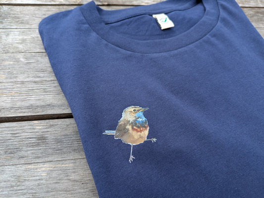T-Shirt Herren/ Blaukehlchen