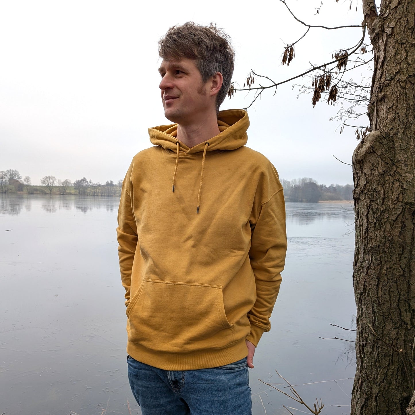 Hoodie Ocean is live unisex gelb polarfuchs