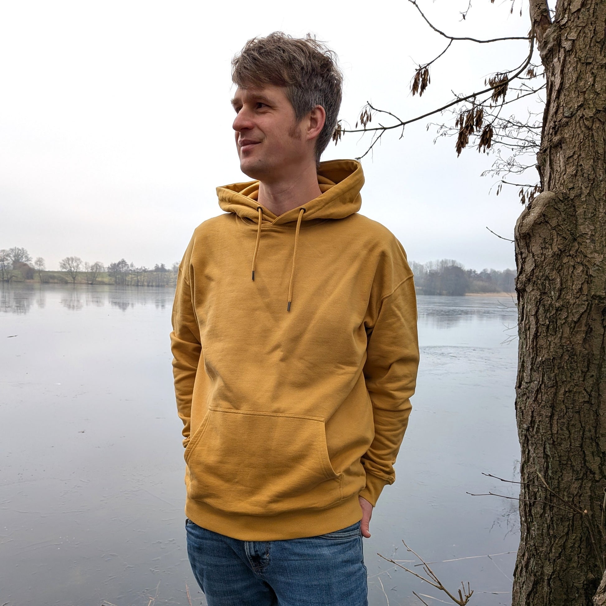 Hoodie Ocean is live unisex gelb polarfuchs