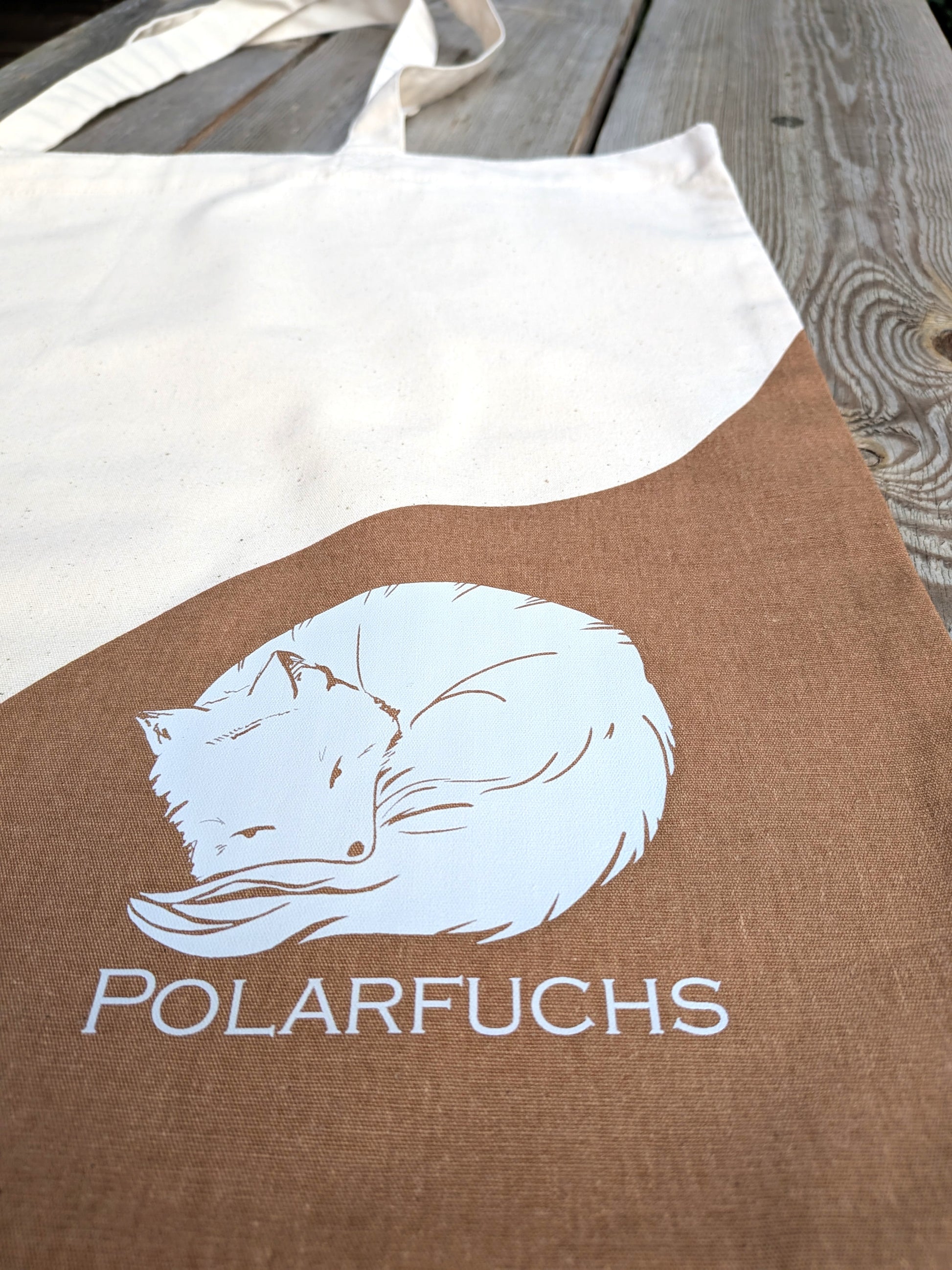 Tasche Shopper Polarfuchs braun 