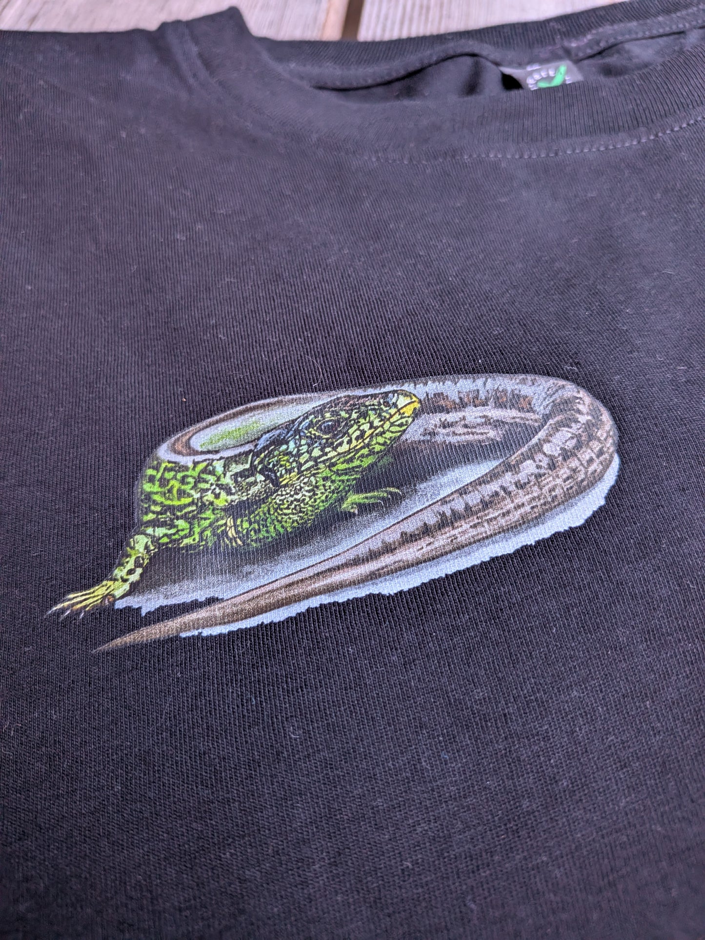 T-Shirt Herren / Zauneidechse
