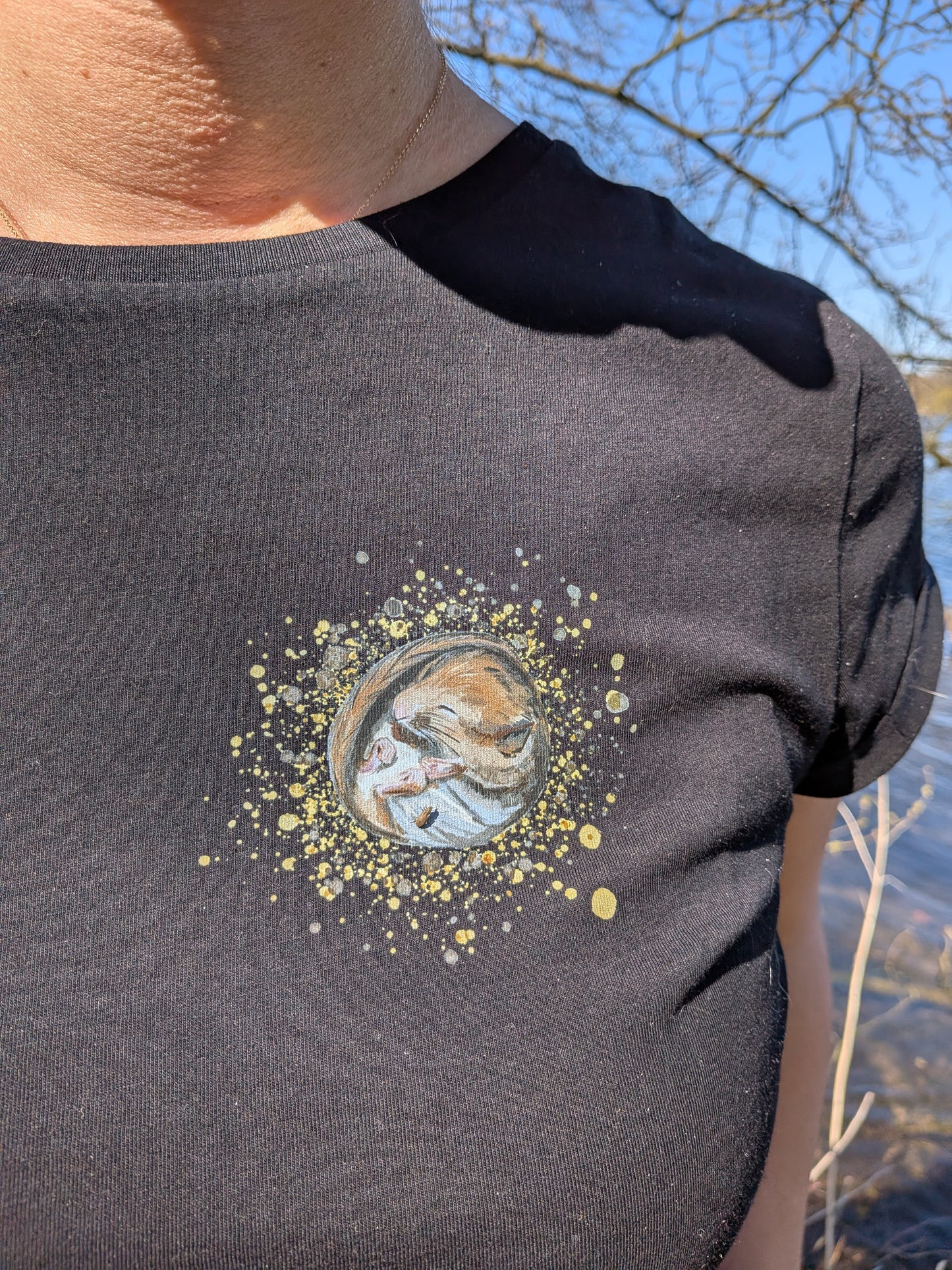 T-Shirt Damen / Haselmaus