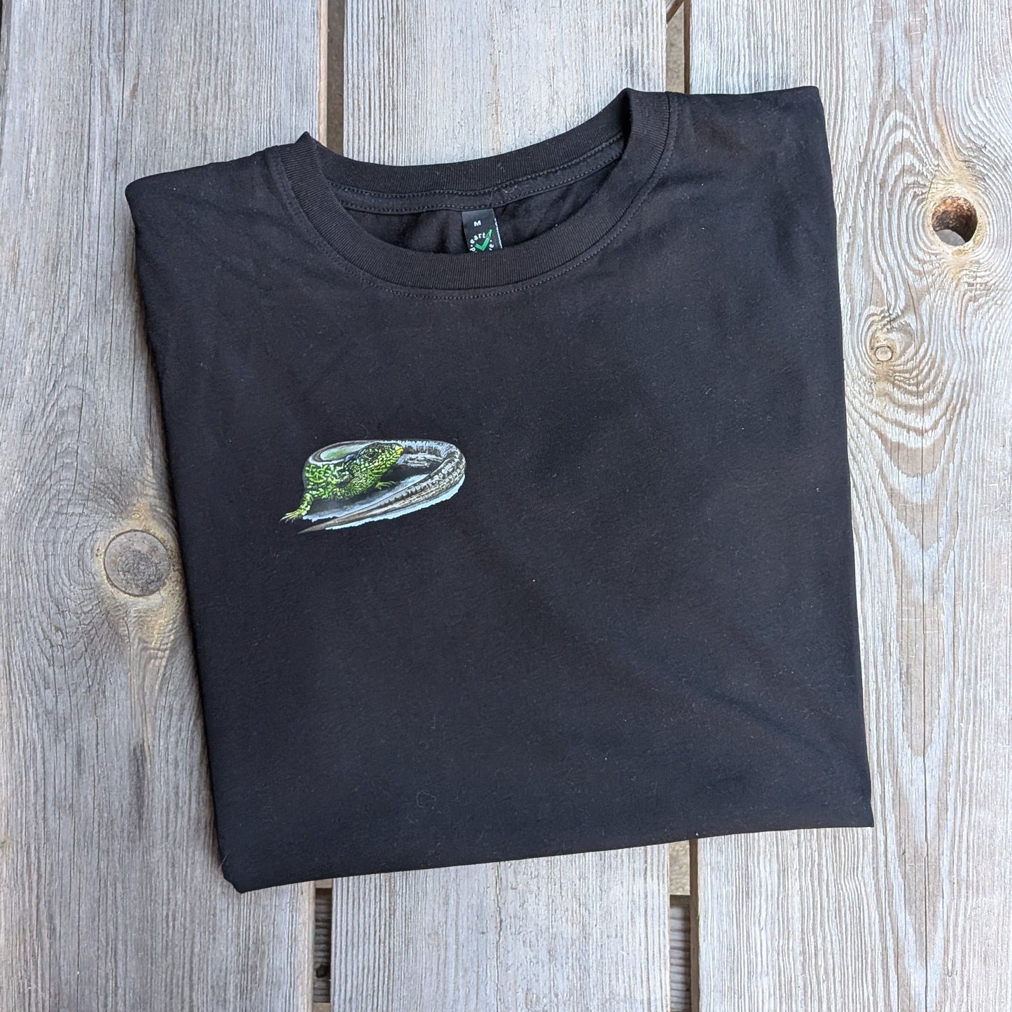 T-Shirt Herren / Zauneidechse