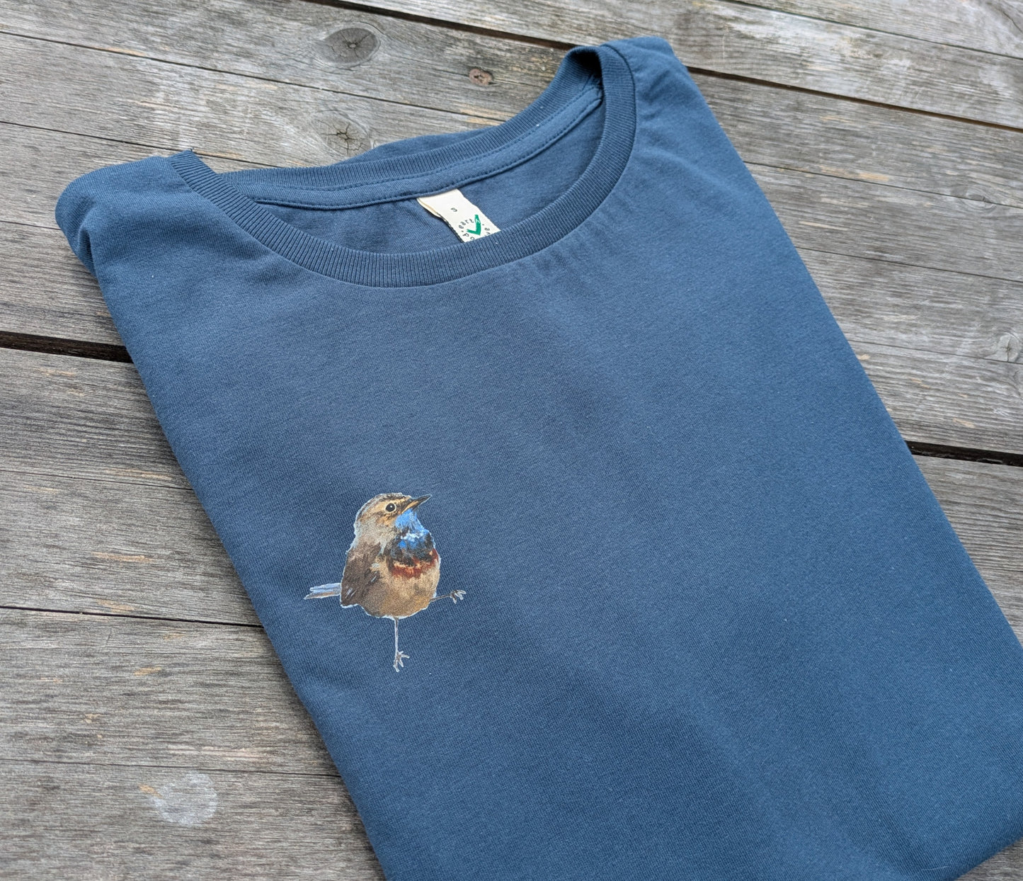 T-Shirt Damen / Blaukehlchen