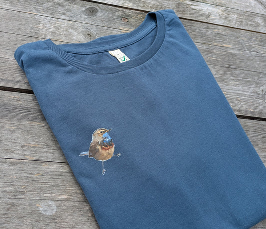 T-Shirt Damen / Blaukehlchen