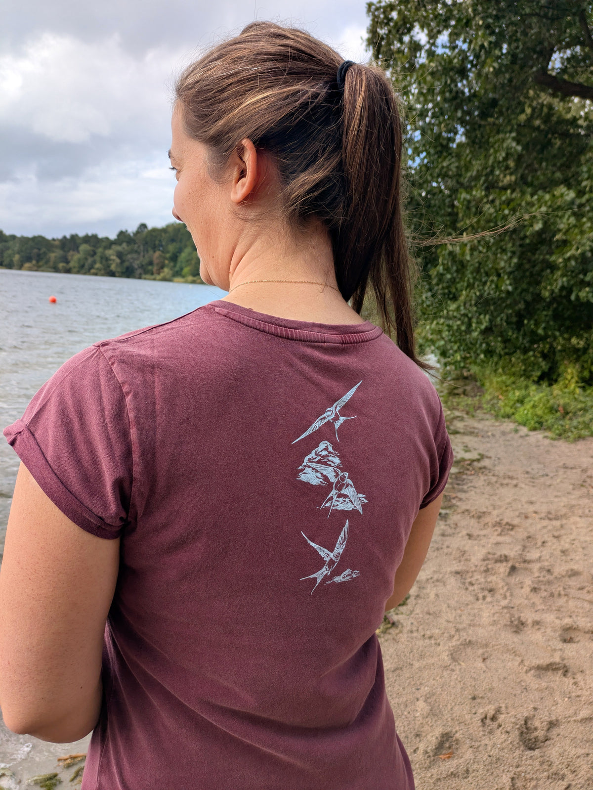 T-Shirt Damen / Schwalben